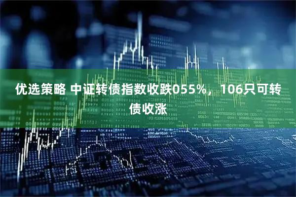 优选策略 中证转债指数收跌055%，106只可转债收涨