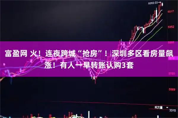 富盈网 火！连夜跨城“抢房”！深圳多区看房量飙涨！有人一早转账认购3套